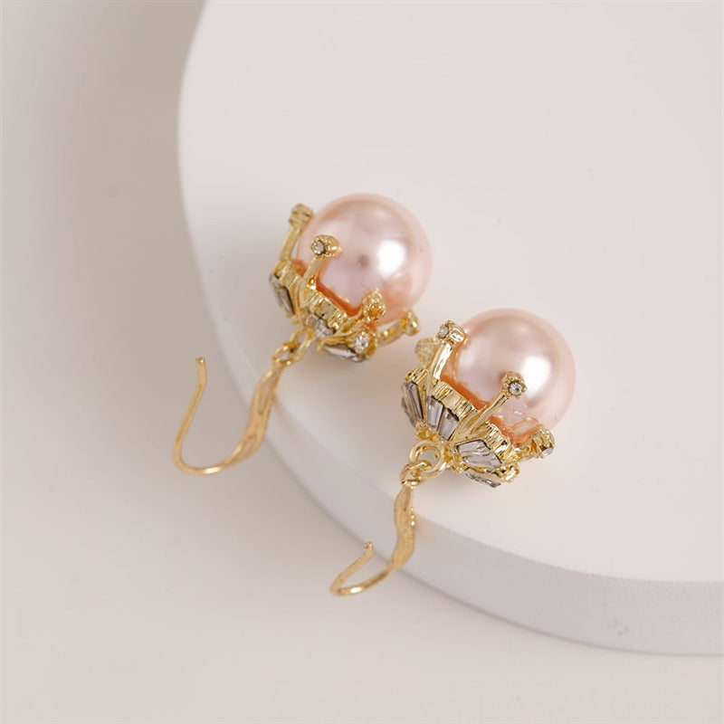 Niche Vintage French-style Drop Earrings Chic And Stylish Ear Hooks