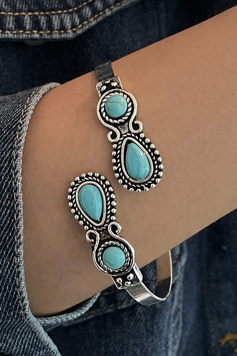 Elisa Skobeloff Western Stone Bracelet