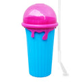 500ml Quick-Frozen Slushy Maker Cup - DIY Smoothie Squeeze Bottle
