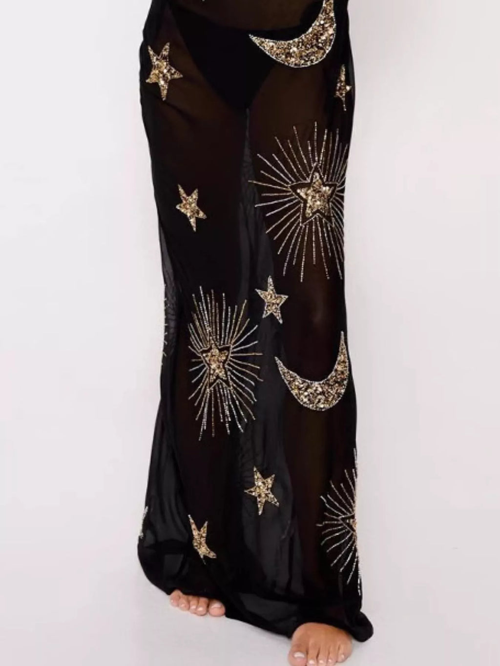 Cowl Neck Maxi Cami Dress
