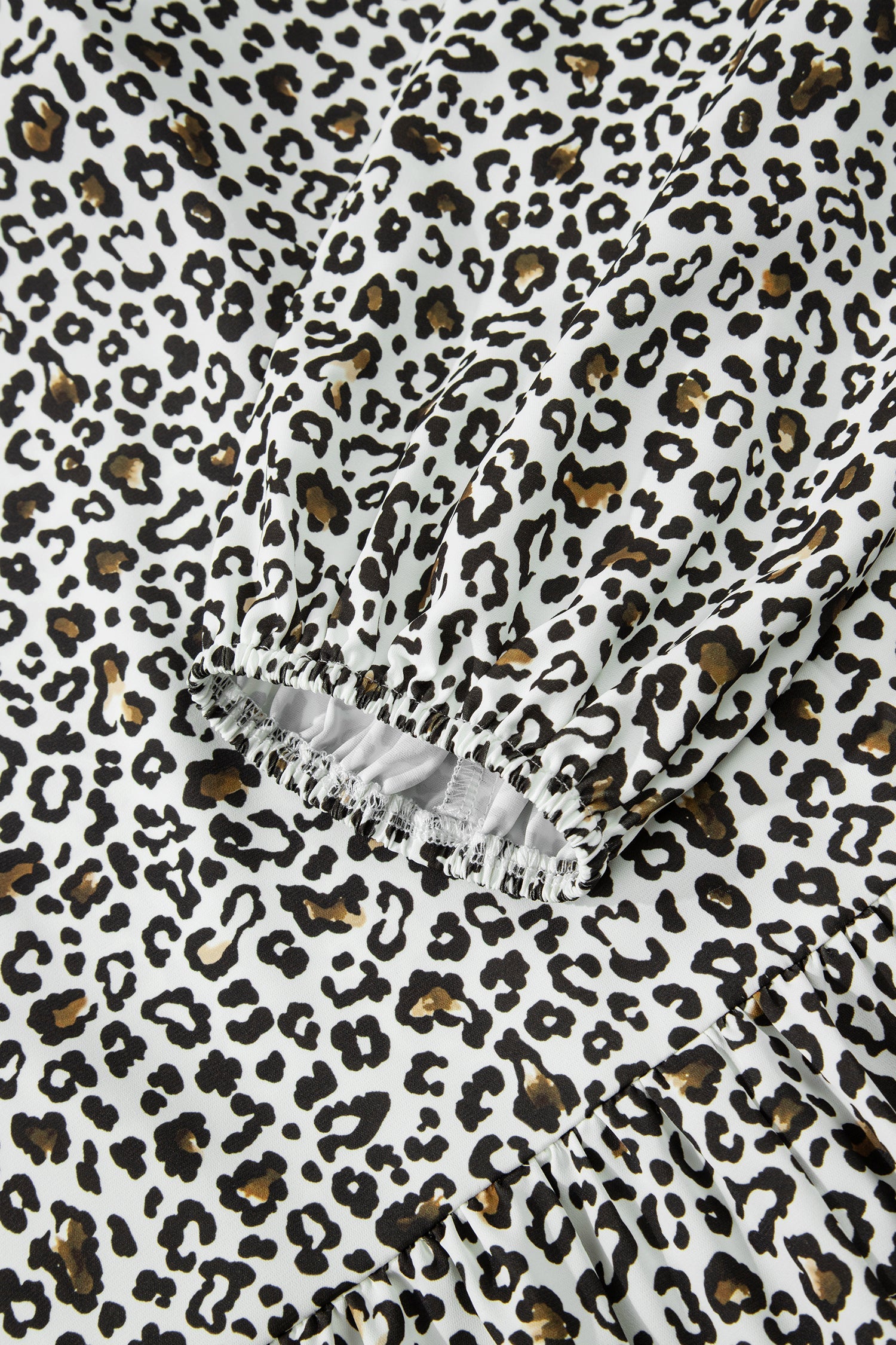 Elsa Puff Sleeve Print PLUS Blouse