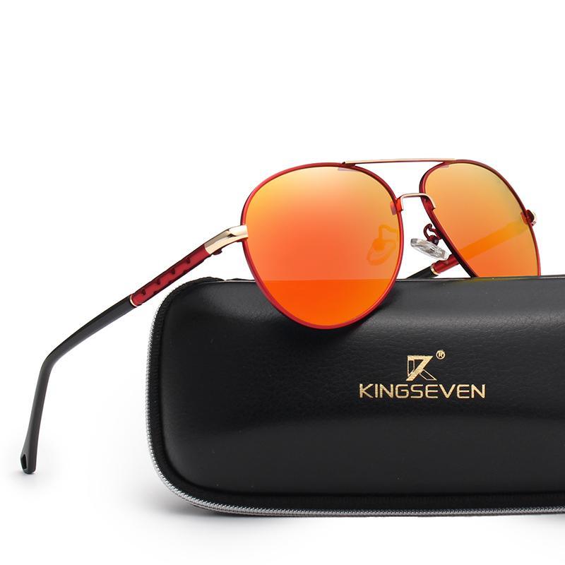 Classic Aviation Polarized Sunglasses for Driving and Sports