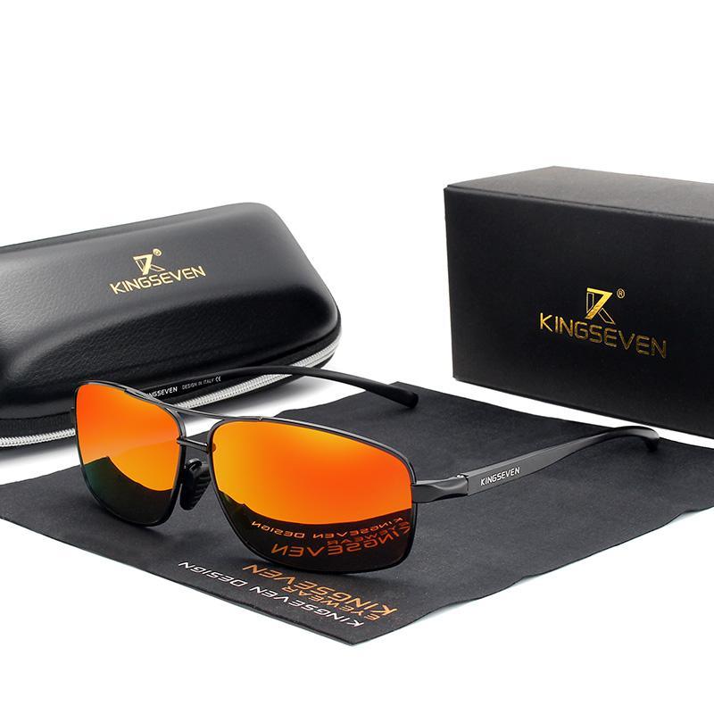 Luxury Business Polarized Men’s Driving Sunglasses Metal Frame
