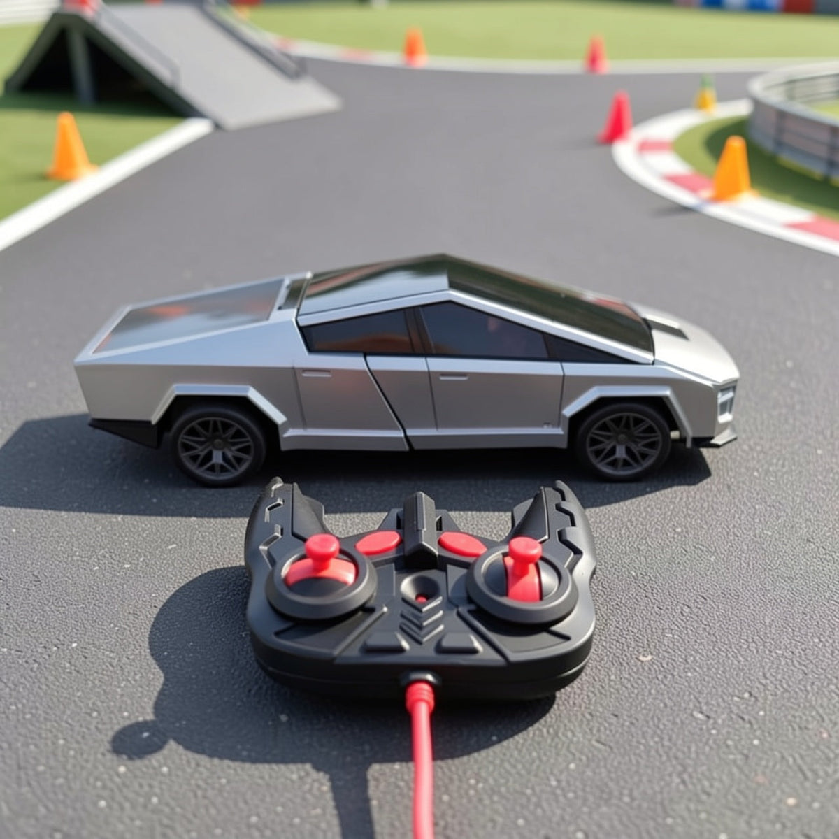 Transforming RC Robot Car LightUp Drifter Gift