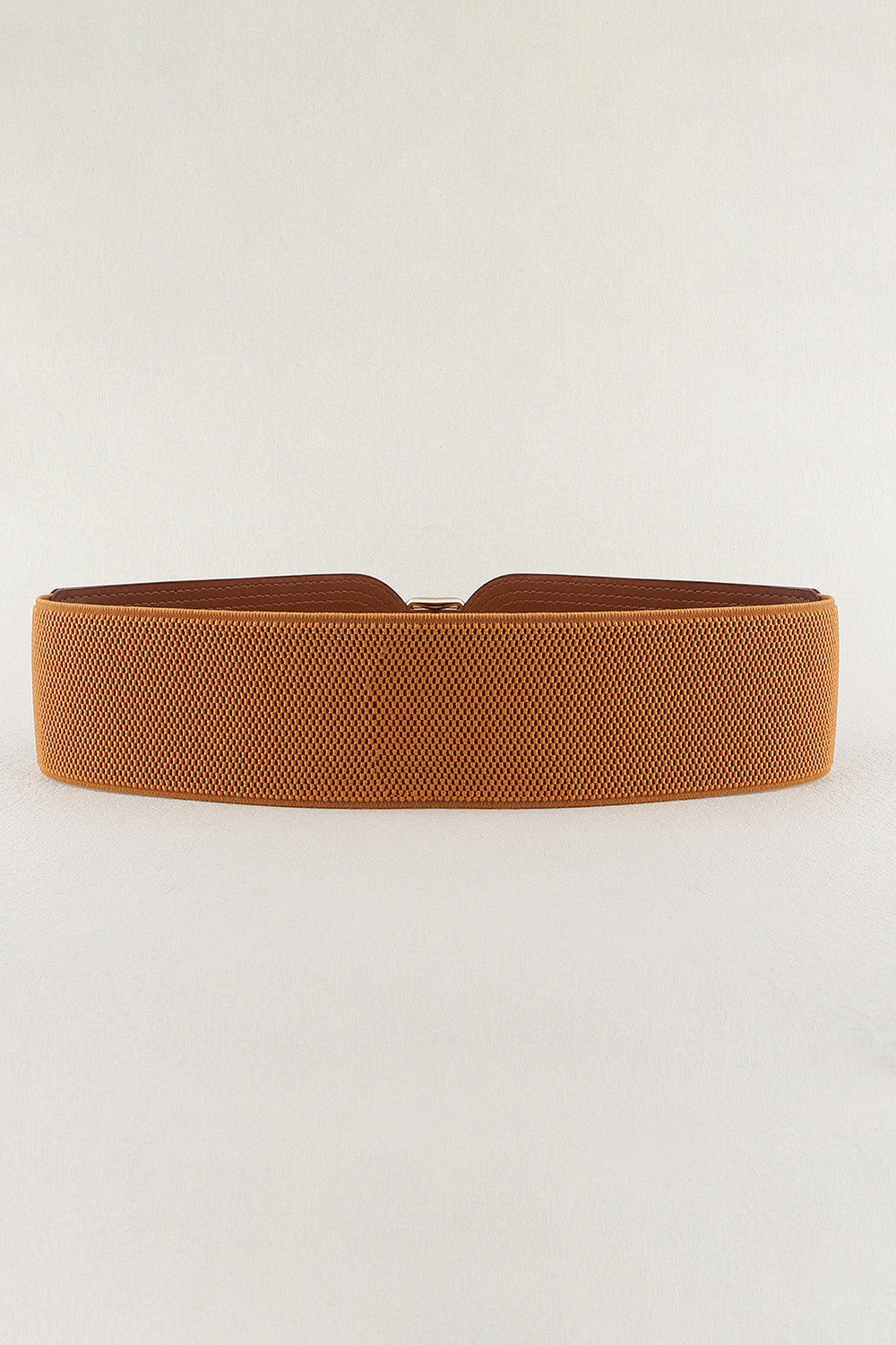 Wide Elastic PU Belt with Buckle for Women Casual Formal Style - Image 3