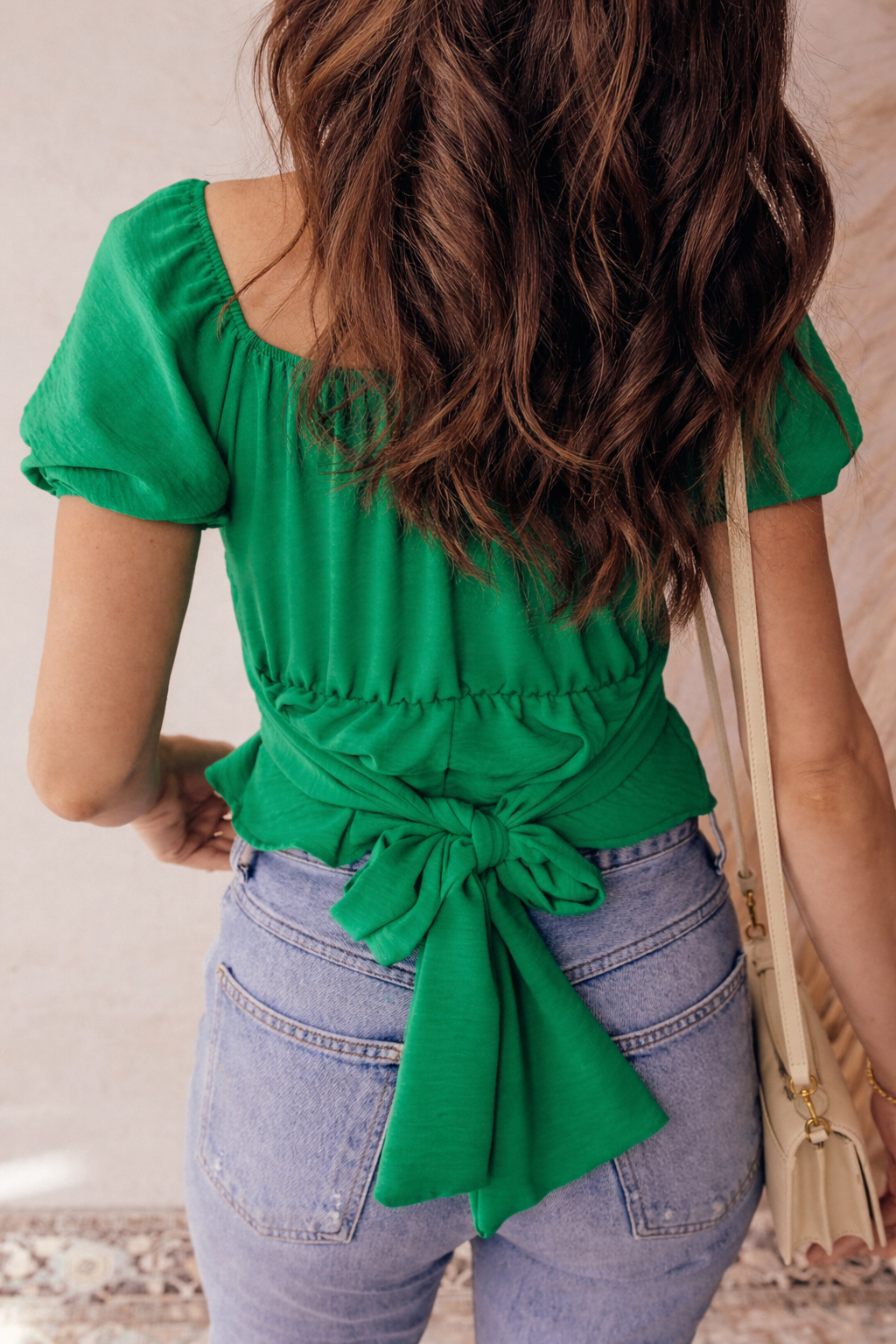 Tessa Short Sleeve Peplum Top