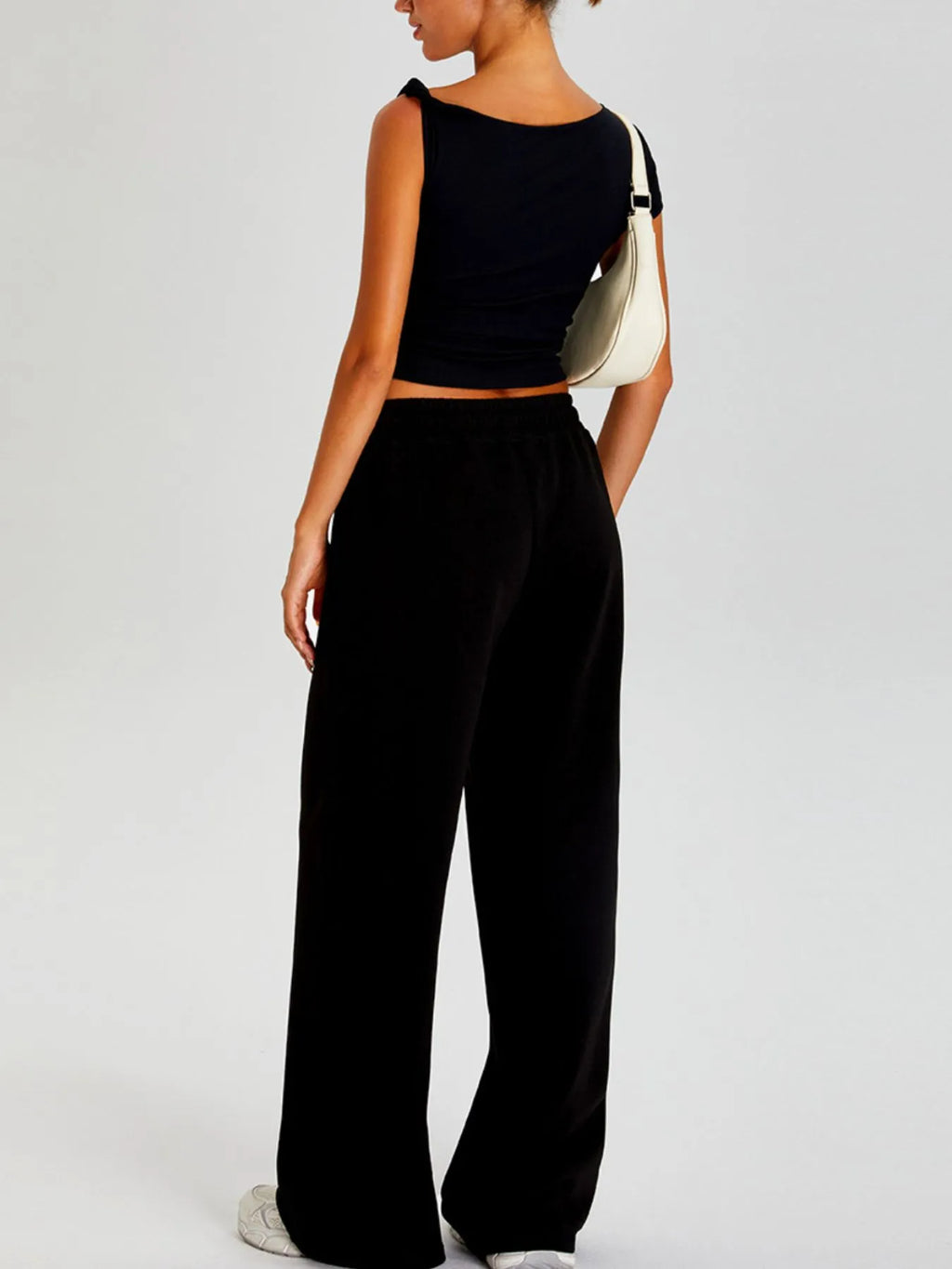 Ruched Side Crop T-Shirt