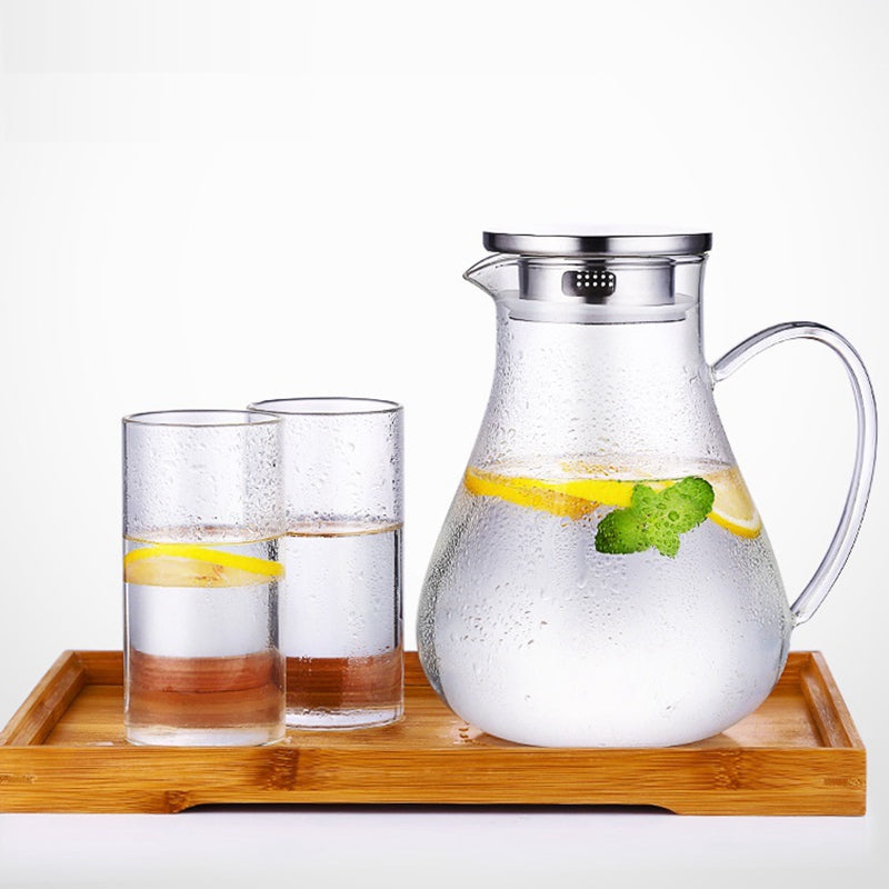 Glass Cold Water Pitcher, Home Set Tea and Coffee Pot