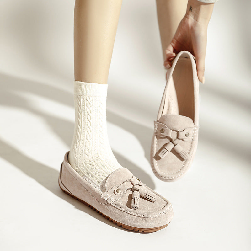 Soft-Bottom Non-Slip Slip-On Loafer Flats — Women’s Easy Comfort Shoes