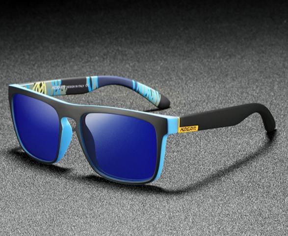 Square Mirror Polarized Sport Sunglasses UV400 Ultralight