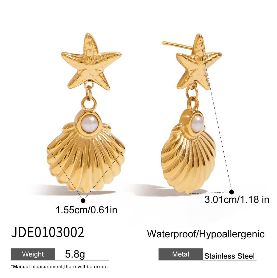 Colorful Insect Stud Earrings with Zircon Accents