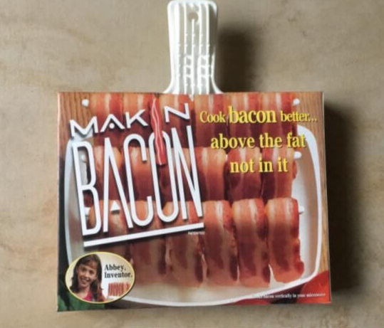 Bacon BBQ Grill Pan for Camping and Outdoor Cooking