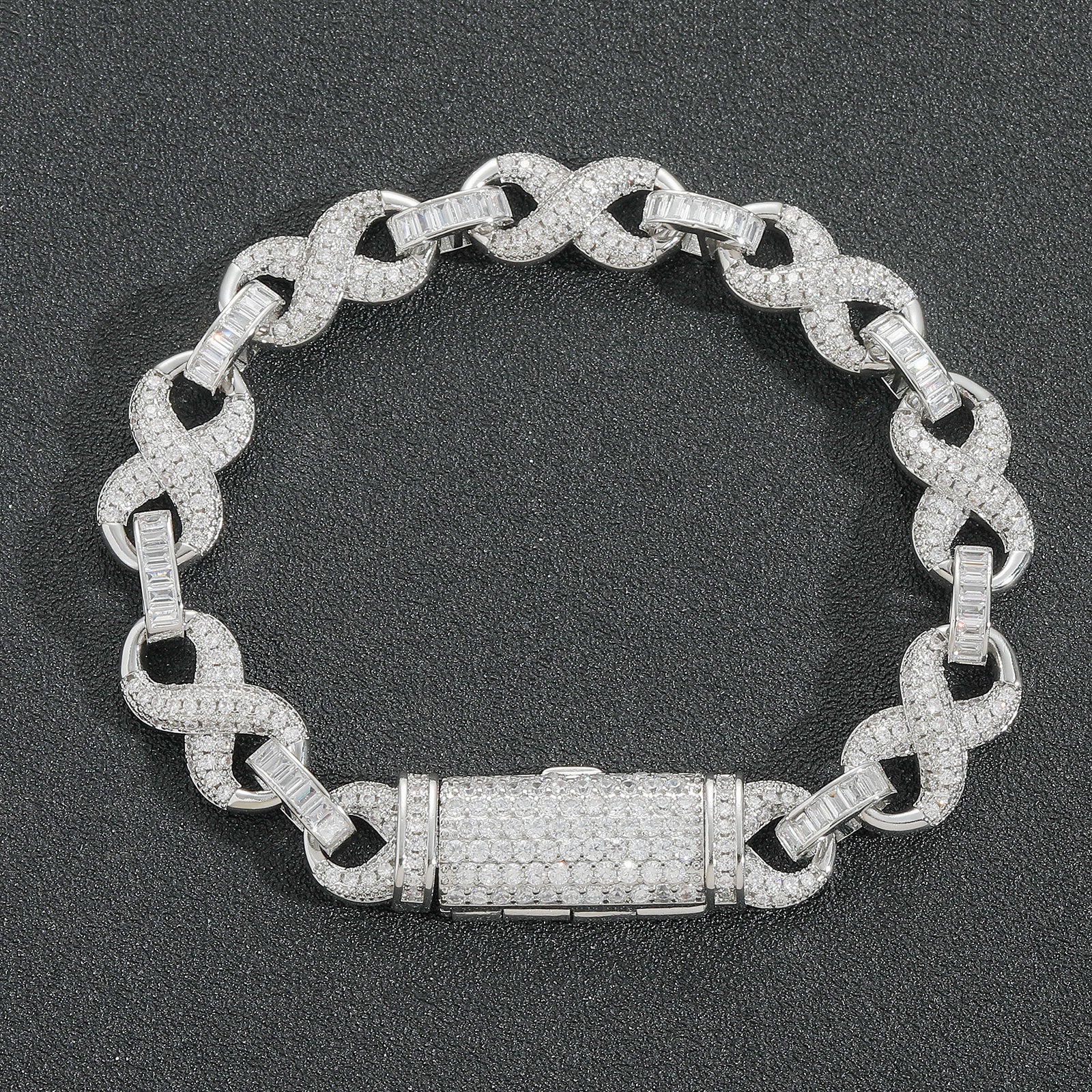 10mm Figure-eight Infinity Chain Personalized Cuban Link