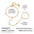 Zircon Fingerless Bracelet For Women