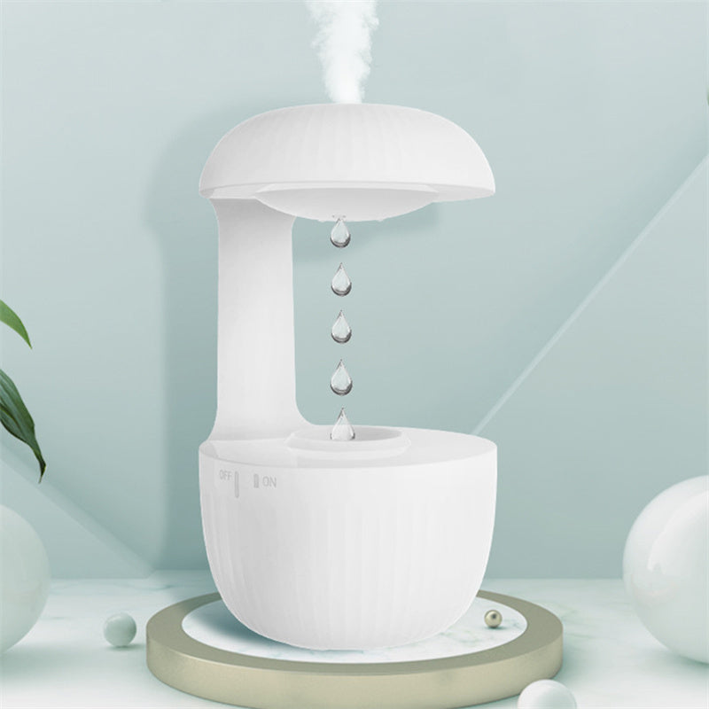 Anti-Gravity Air Humidifier with Levitating Water Drops & Cool Mist