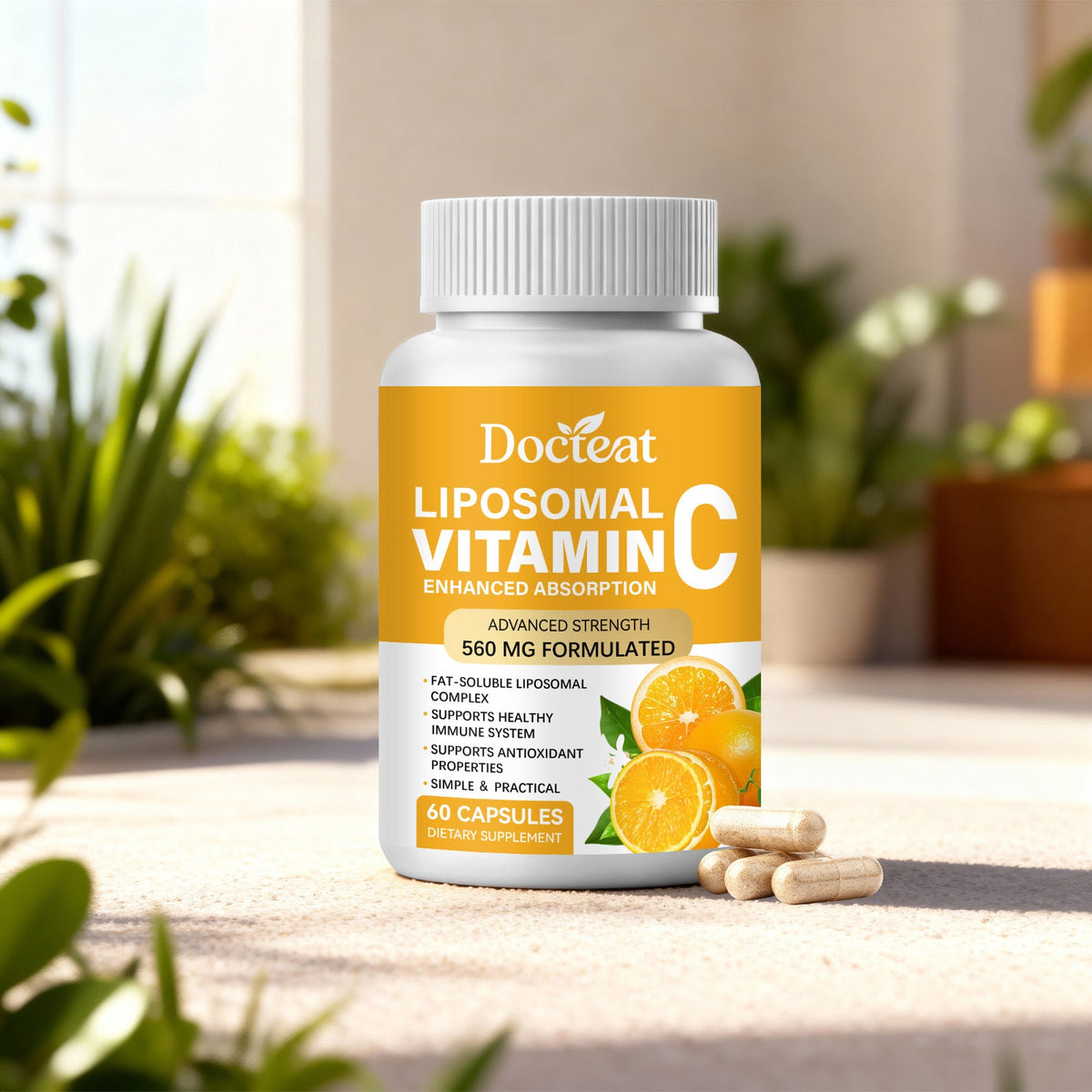 Liposomal Vitamin C Nutritional Capsules