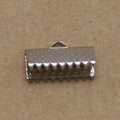Flat Wire Clip Leather Cord Buckle Jewelry Material Accessories