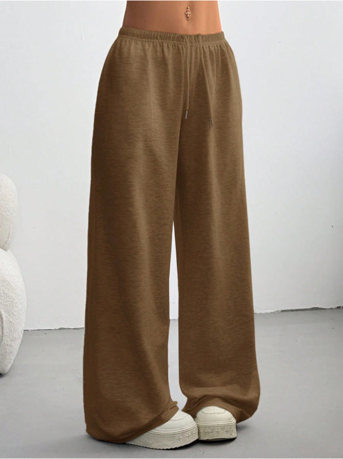 Straight-Leg Drawstring Sweatpants with Elastic Waist - Image 10