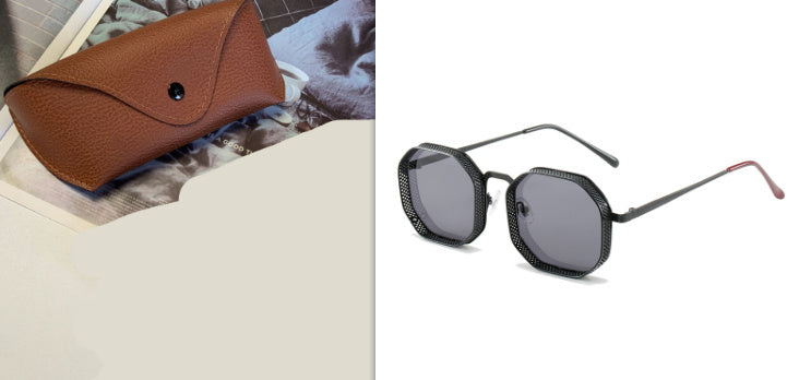 Lightweight Metal Frame Sunglasses - Sleek Unisex Eyewear