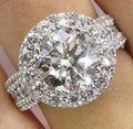 New Arrival Women's Micro Pave Full Zircon Ring, Silver Plated Band