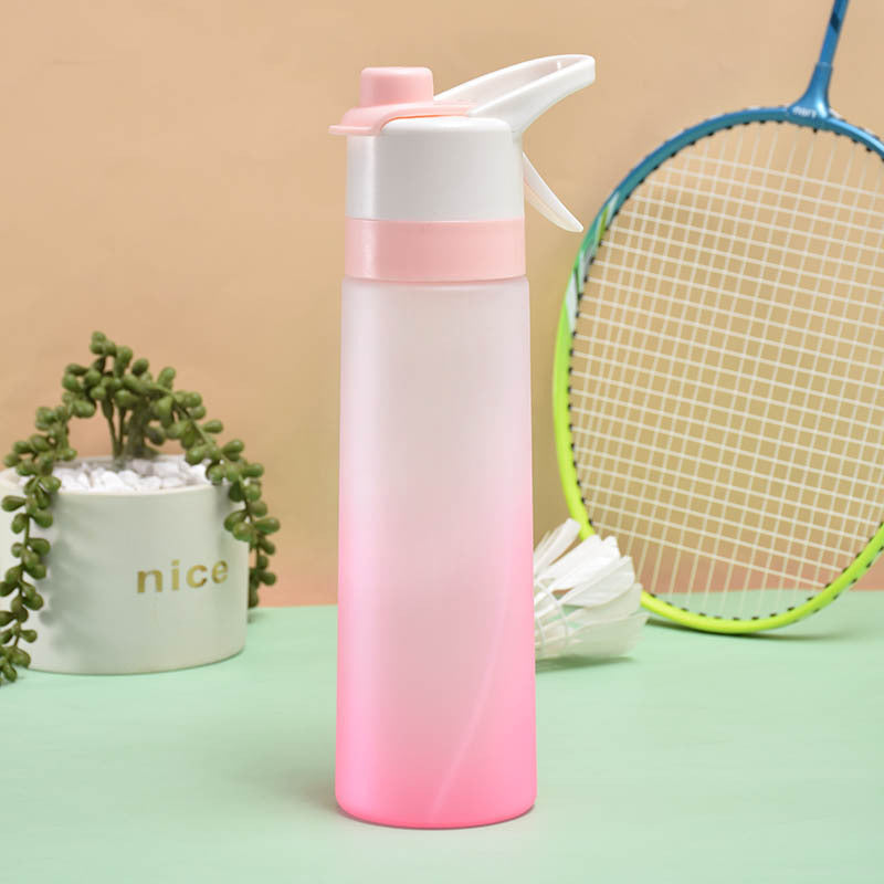 Large Capacity Spray Water Bottle for Sports Fitness and Travel