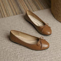 Women's Snakeskin Print Round Toe Slip-On Ballet Flats - Image 5