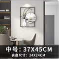 Modern Chinese Style Wall Clock - Luxury, Simple, and Creative for Living Room