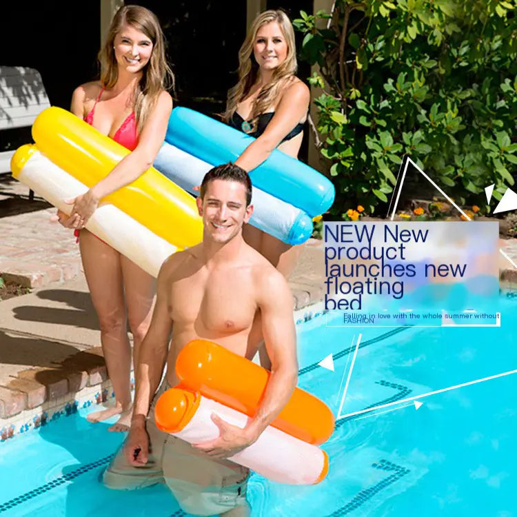 Inflatable Sofa Bed for Pool Parties - Foldable Lounger