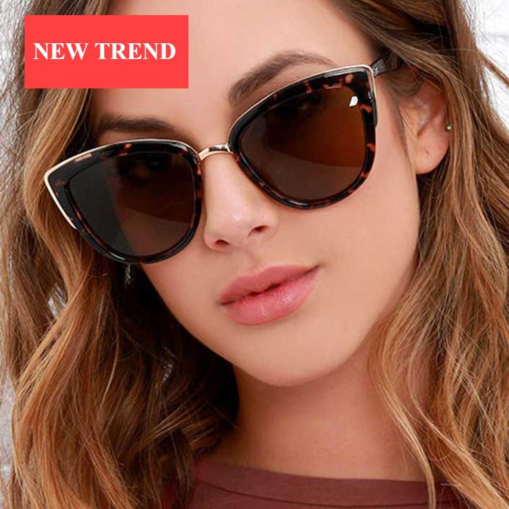Vintage Cateye Sunglasses with UV400 Protection for Women