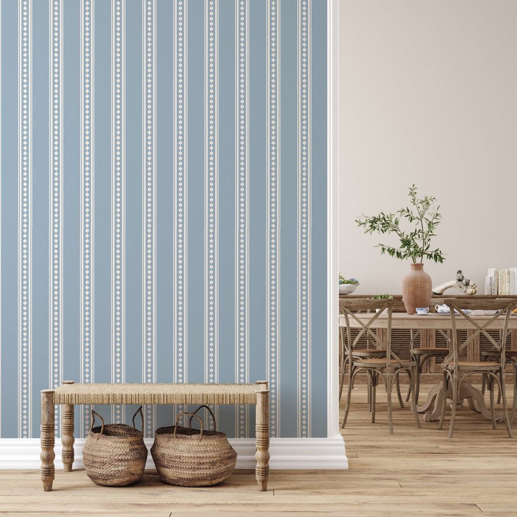 Conway Removable Peel and Stick Wallpaper by Beeky Illustration