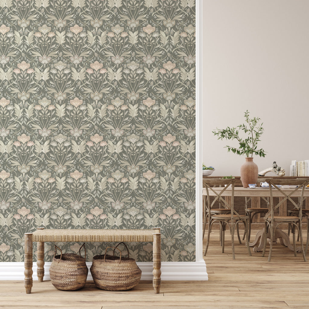 Morris Peel and Stick Removable Wallpaper for Stylish Interiors