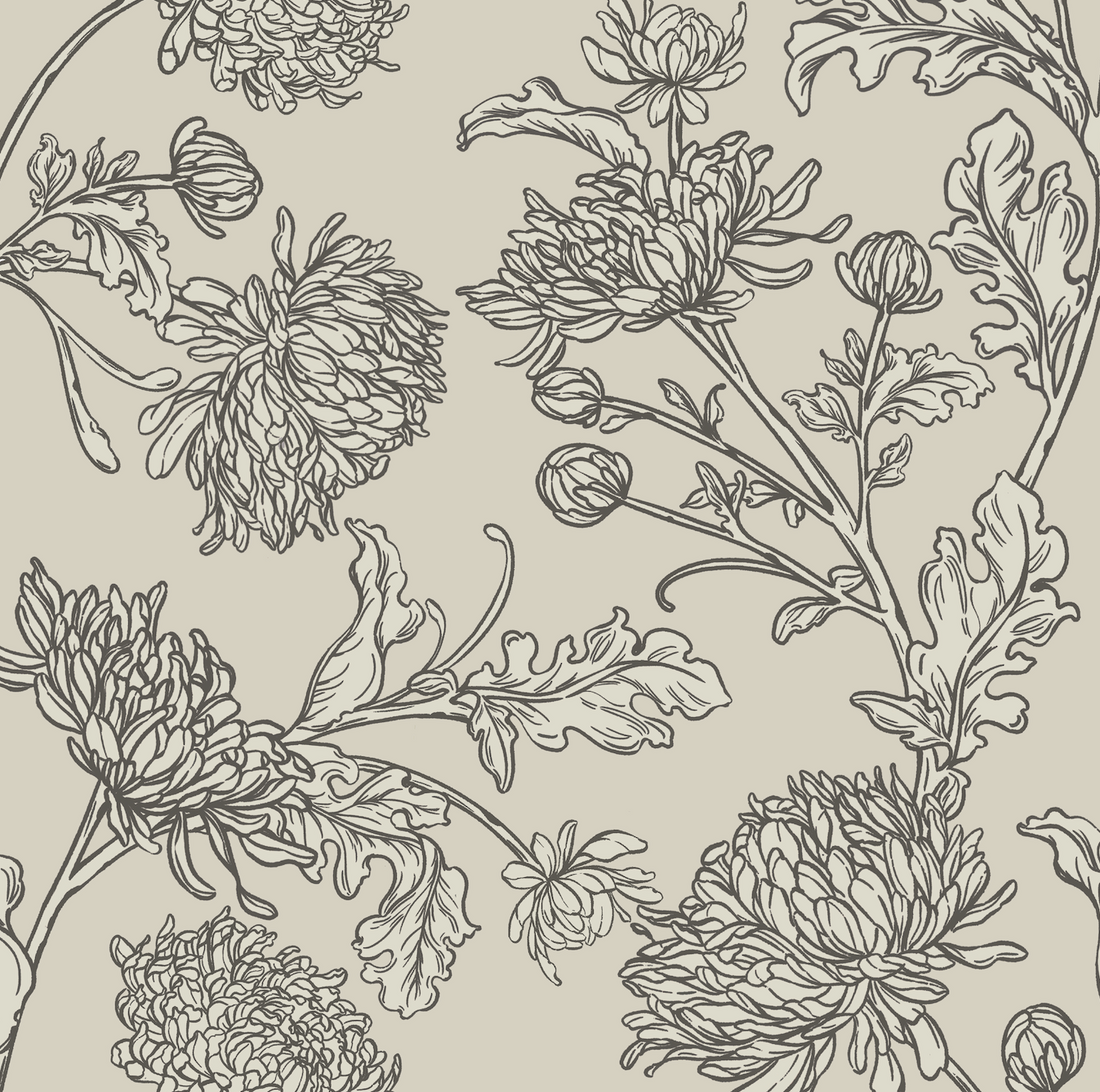 Archie Removable Peel and Stick Wallpaper by Taddy Mikelaites