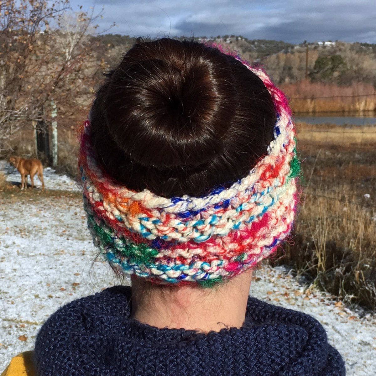 Darn Cute Ear Warmer Knitting Pattern - Chunky Headband Kit