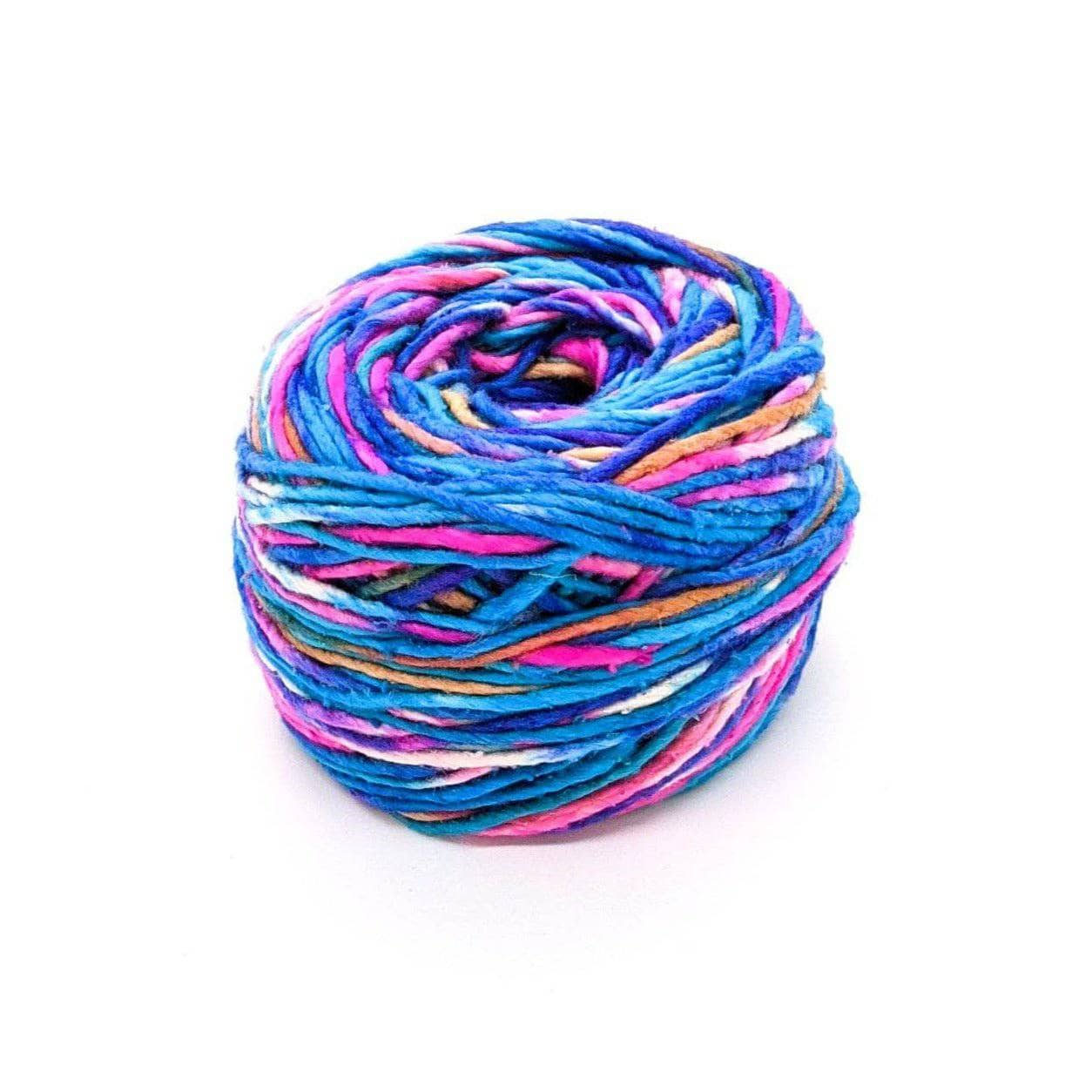 Ripple Infinity Scarf Crochet Kit - Colorful Bohemian Knit DIY