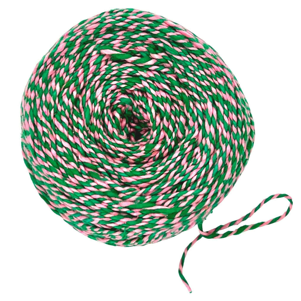 Darn Good Twist Sport Weight Silk Yarn Multi-Colored Artisan Fiber
