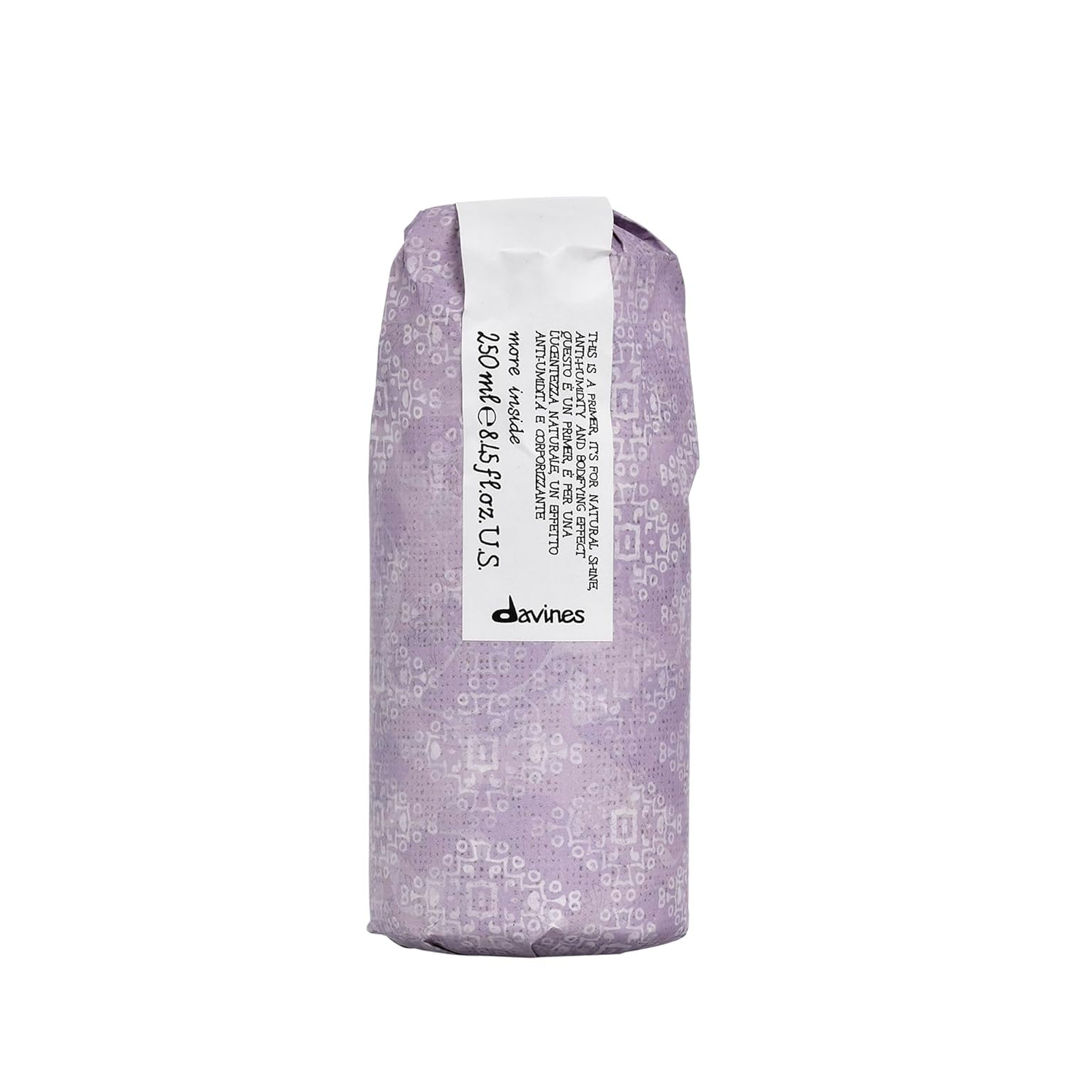 A 250 mL bottle of Davines This is a Blow Dry Primer, a professional-grade heat protection styling spray for hair.