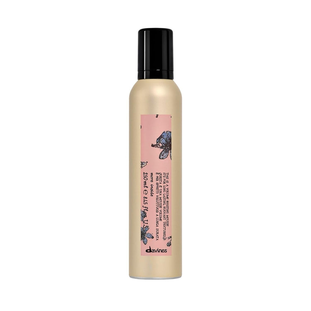 Davines This Is a Volume Boosting Mousse in gold and black 250mL packaging