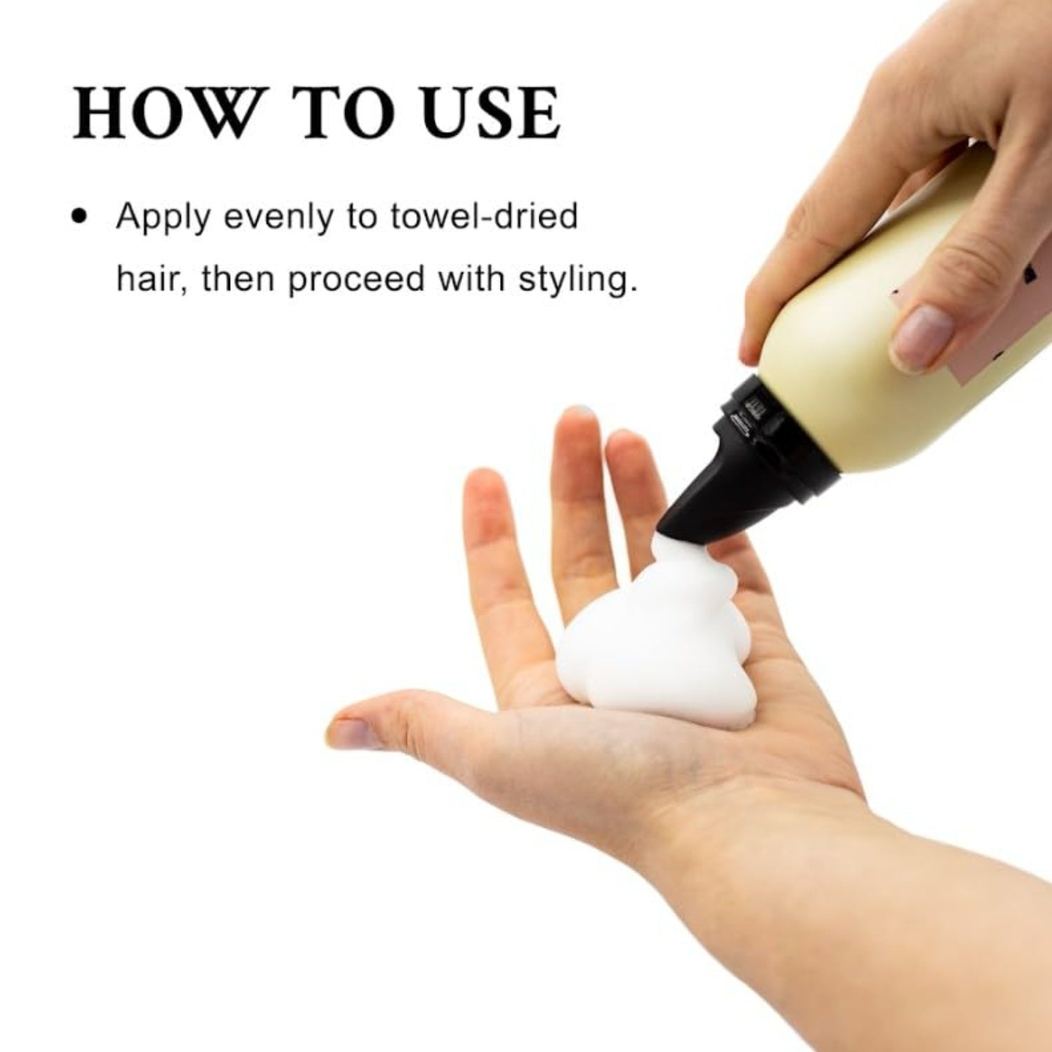 This Is a Volume Boosting Mousse for Full-Bodied Hair 250mL