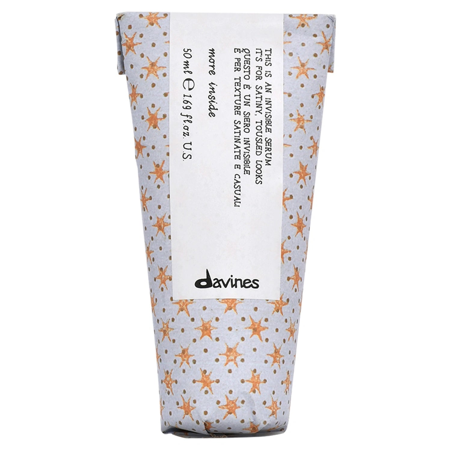Davines This Is an Invisible Serum 50 mL bottle in black and gold packaging