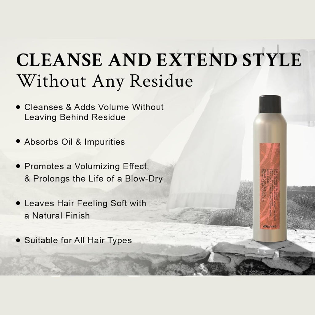 Invisible Dry Shampoo Spray for Fresh Voluminous Hair 250 mL