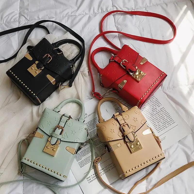 Modern Leather Crossbody Bag for Women - Daily Streetwear Purse