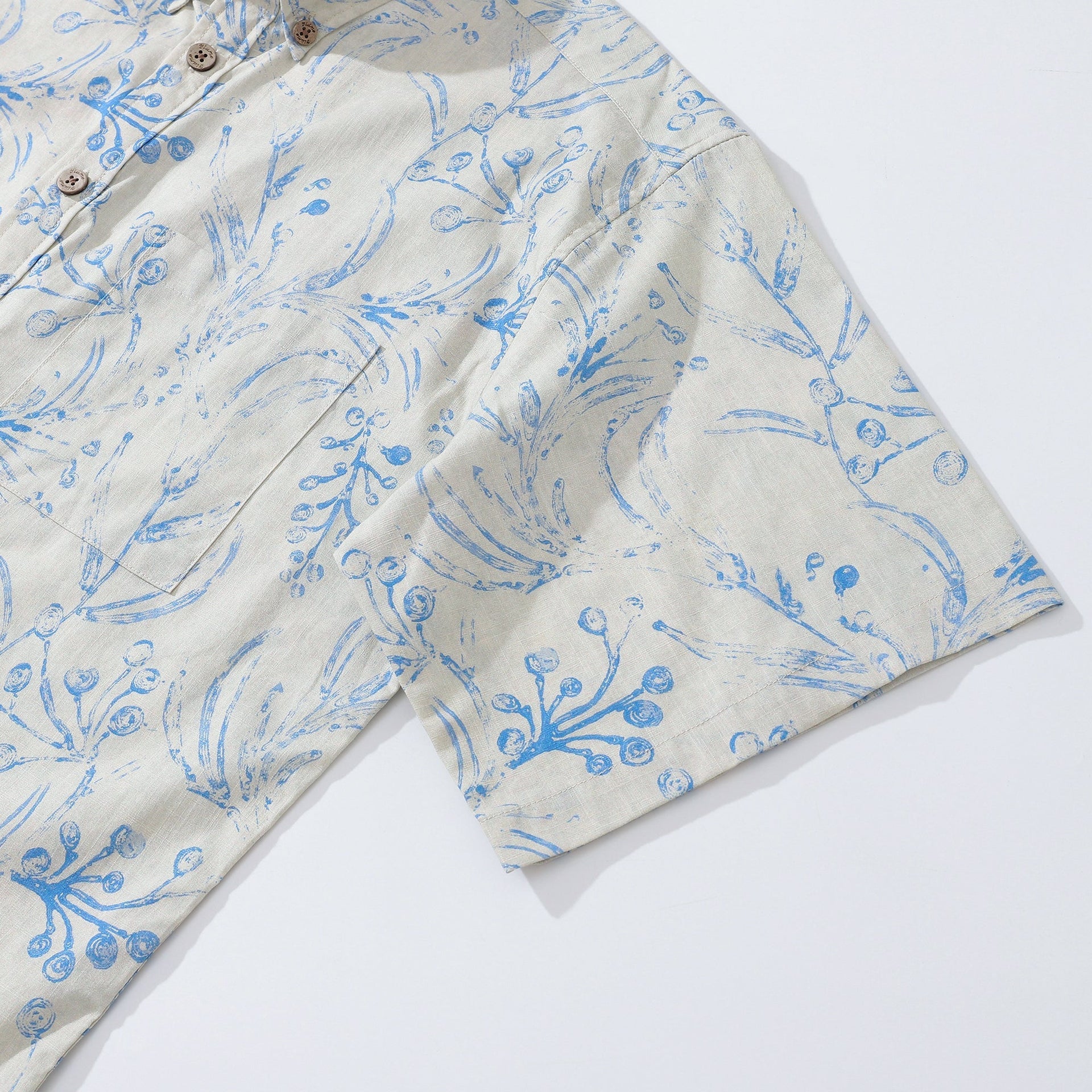 The Transylvanian Estate Print Short Sleeve 100% Cotton Shirt