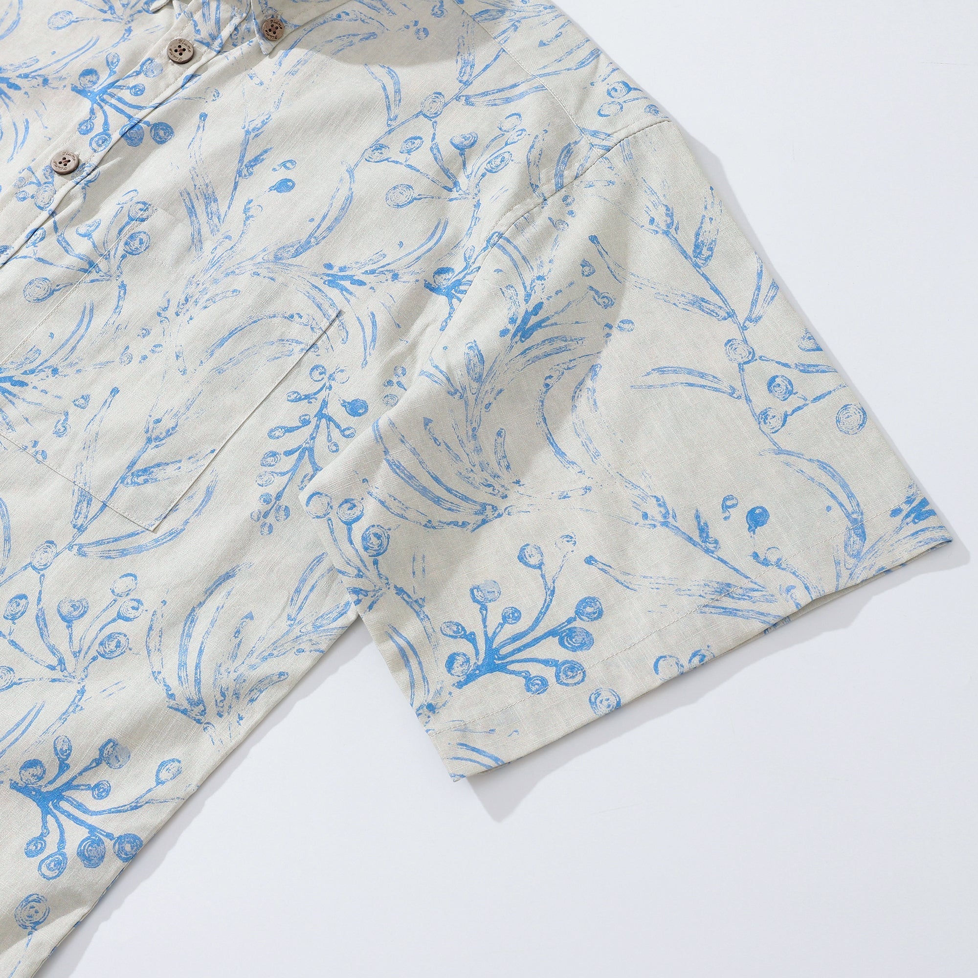 The Transylvanian Estate Print Short Sleeve 100% Cotton Shirt
