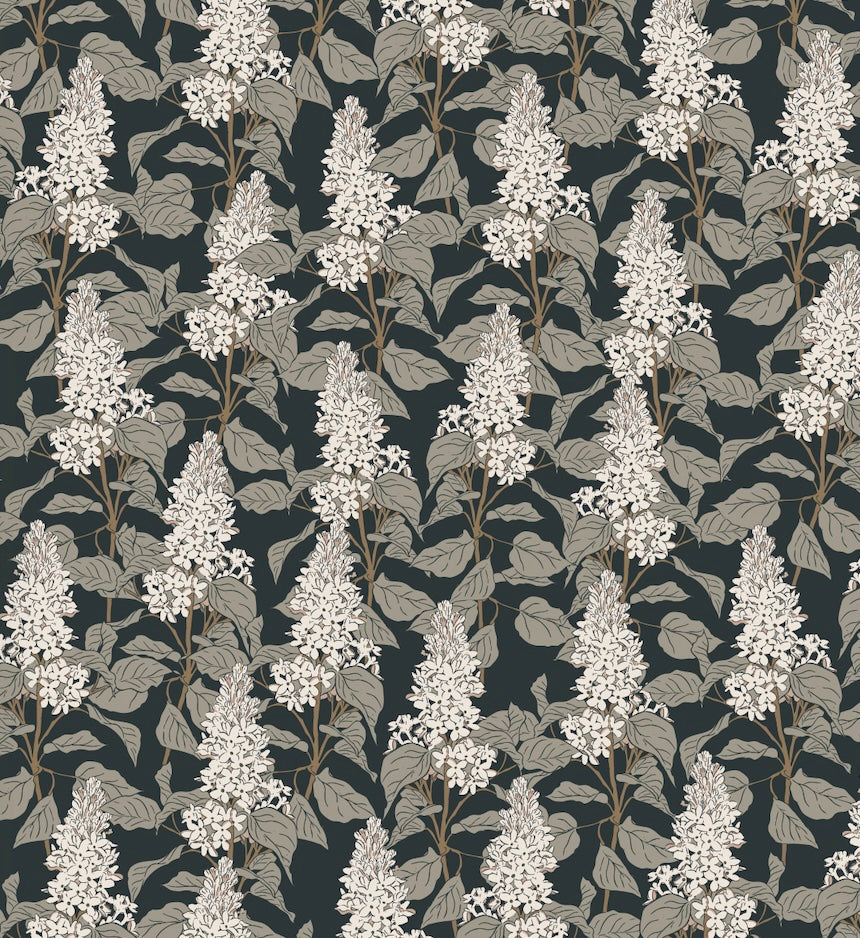 Lilac Floral Peel and Stick Removable Wallpaper for Modern Home