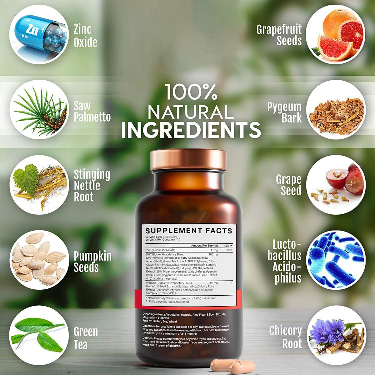 Blocker Vitamin Hair Growth Capsule