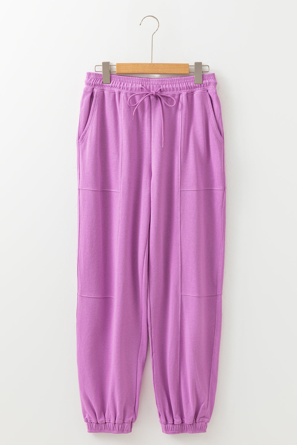 Drawstring Elastic Waistband Jogger Pants