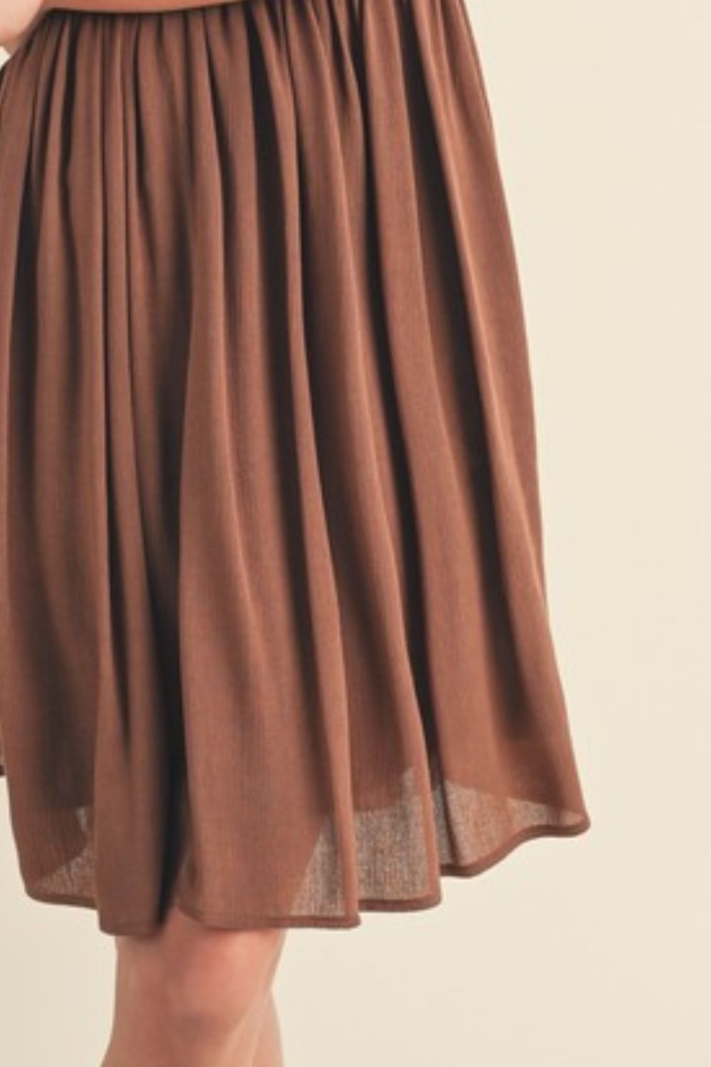 Ruched Plunge Mini Cami Dress - Sexy Sleeveless Party Wear