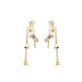 Natural Shell Floral Earrings For Women