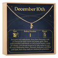 December 10th Sagittarius Necklace