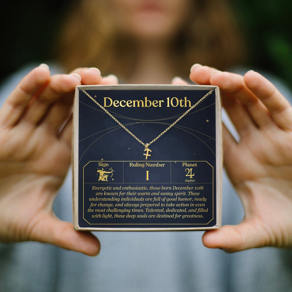 December 10th Sagittarius Necklace